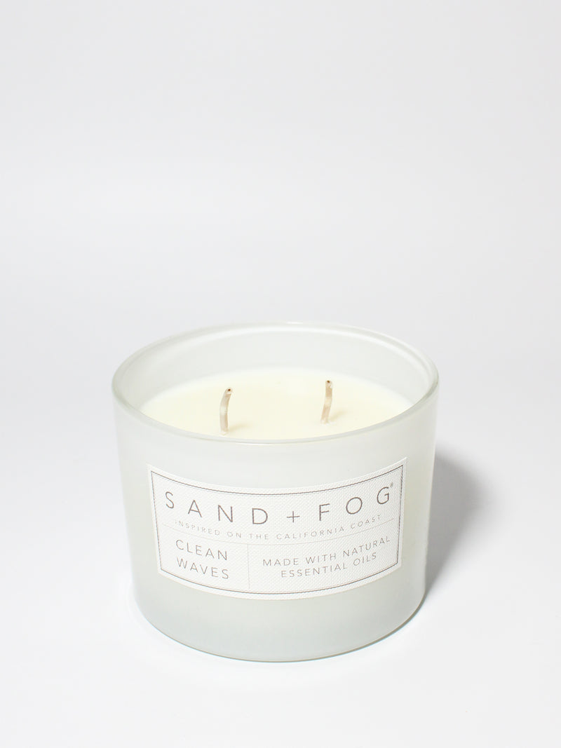 Clean Waves 12 oz scented candle