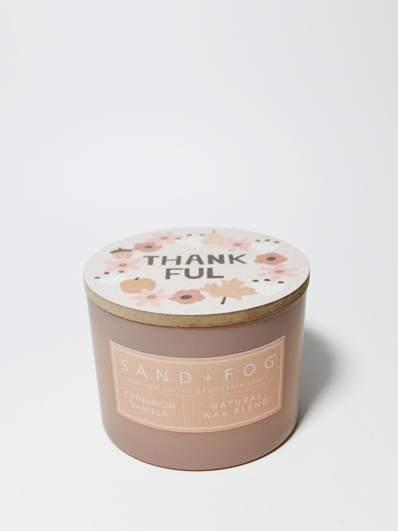 Cinnamon Vanilla 12 oz scented candle