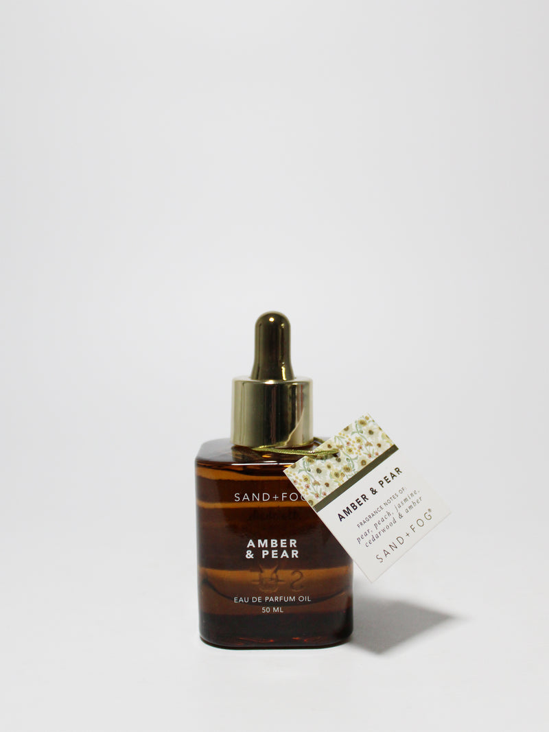 Amber & Pear 50 ml Perfume Oil Dropper