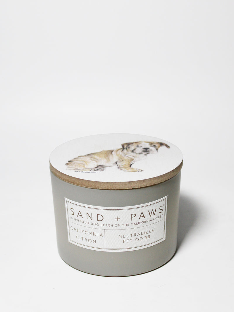 Sand + Paws California Citron 12 oz scented candle