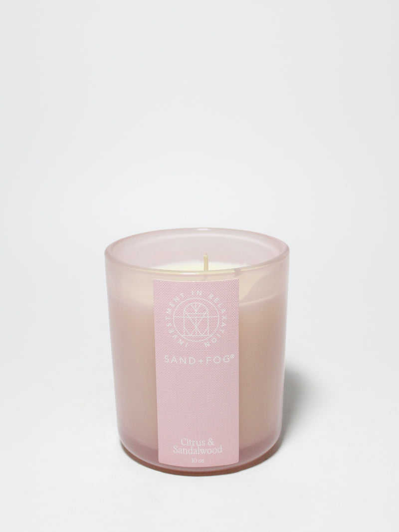 Citrus & Sandalwood 10 oz scented candle